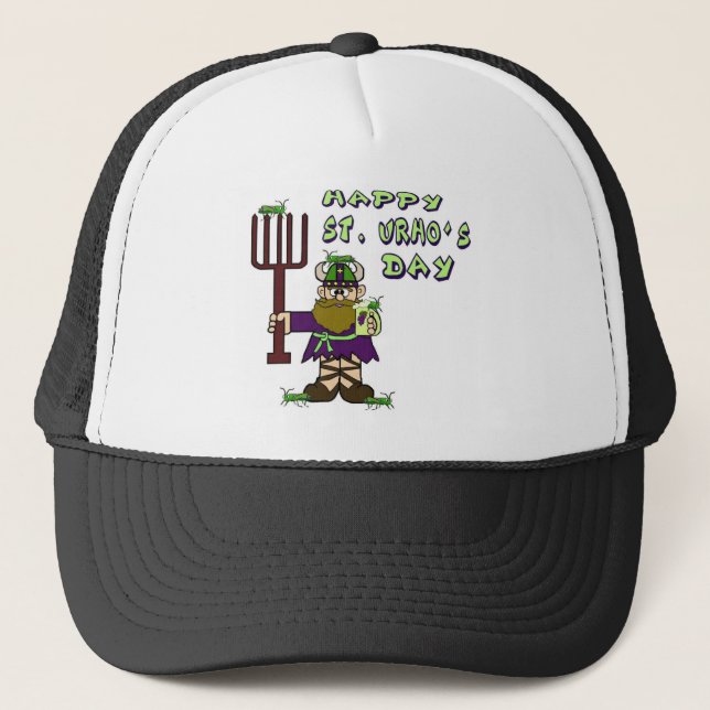 Casquette de jour de St Urho - Ver. 5 (Devant)