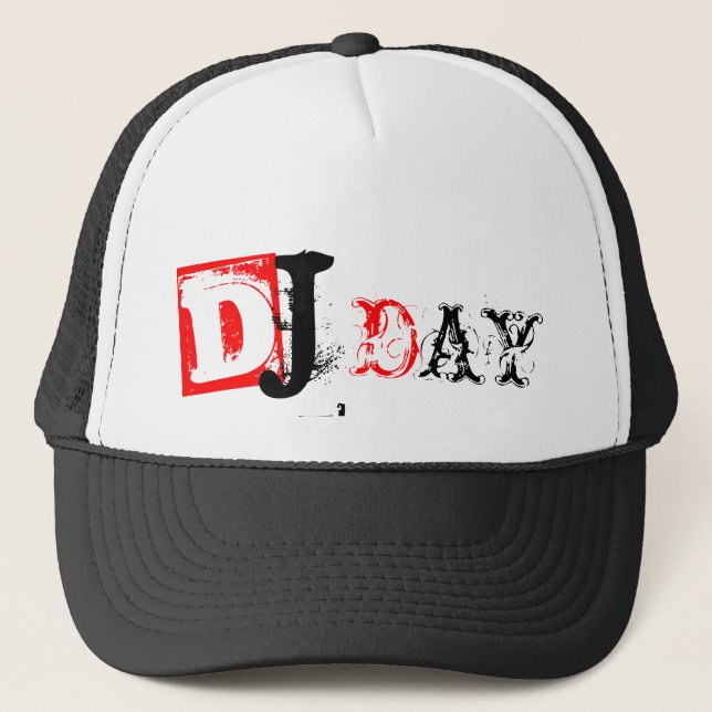 CASQUETTE DE JOUR DU DJ (Devant)