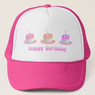 Casquette de joyeux anniversaire