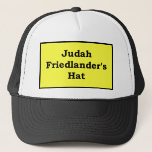 Casquette de Judah Friedlander, jaune