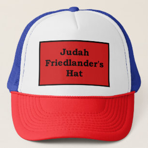 Casquette de Judah Friedlander, rouge