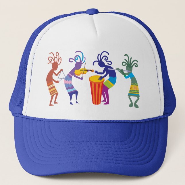 Casquette de Kokopelli (Devant)