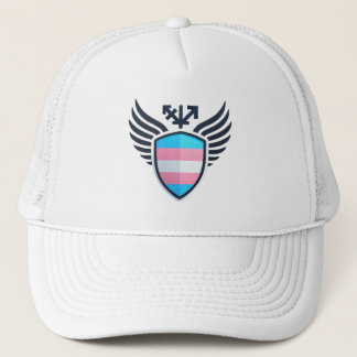 Casquette de la balle de drapeau trans