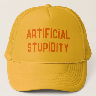 Casquette de la bêtise artificielle