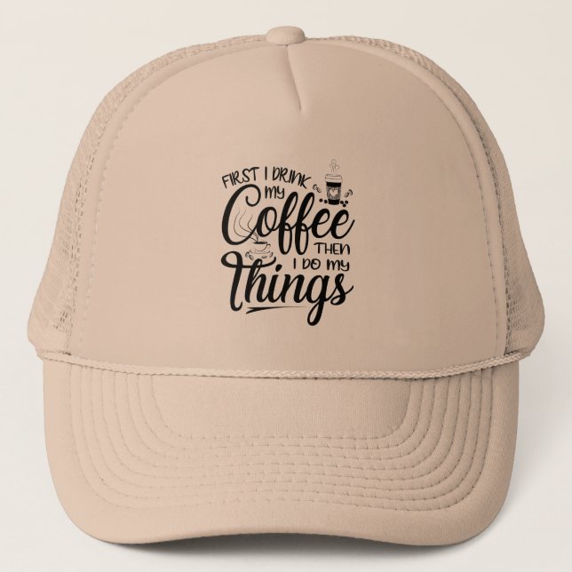 casquette de la boutique de café unisex (Devant)