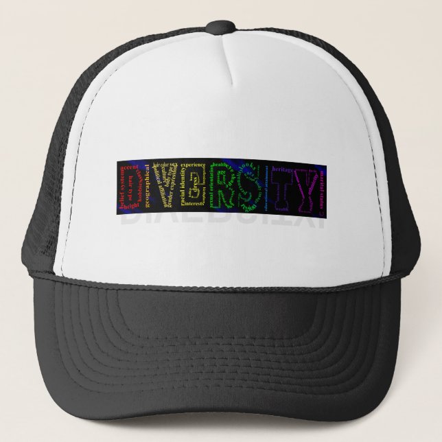 Casquette de la diversité (Devant)