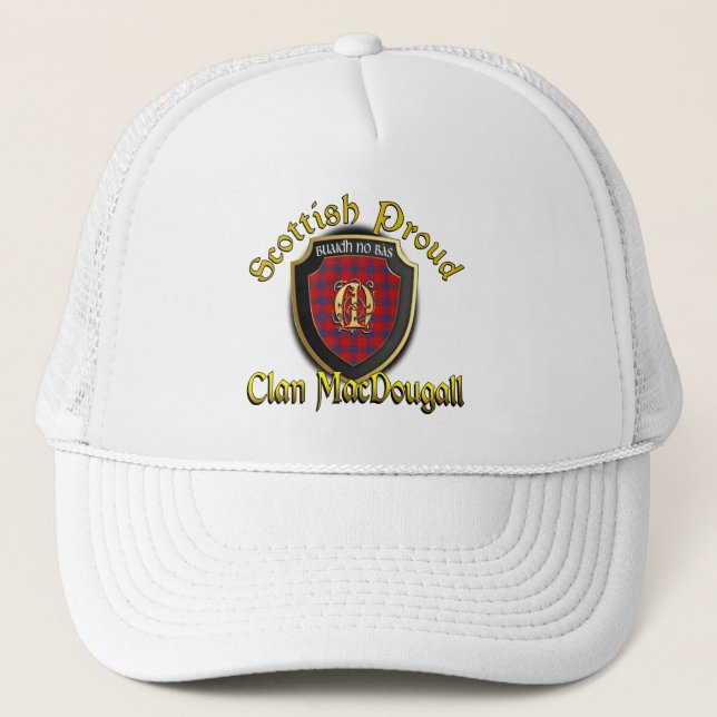 Casquette de la dynastie écossaise Clan MacDougall (Devant)