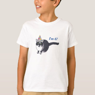 Casquette de la fête des chats mignon Tshirts d'âg