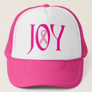 Casquette de la joie du cancer du sein