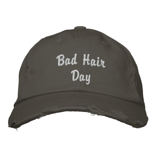 Casquette de la journée des cheveux mauvais (Devant)