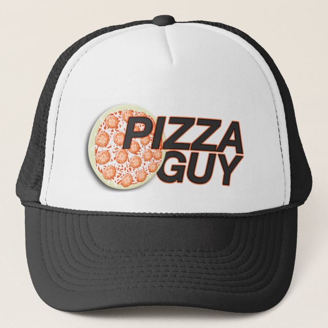 Casquette de la livraison de pizza du casquette | (Devant)