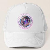 Casquette de la médaille du timbre rose du préside