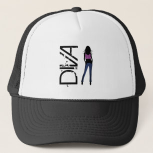 Casquette de la mode Diva Blue Jeans