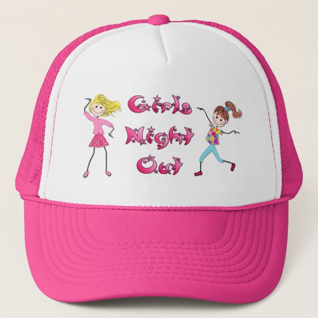 Casquette de la nuit de la fille (Devant)