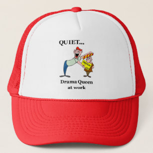 Casquette de la reine dramatique