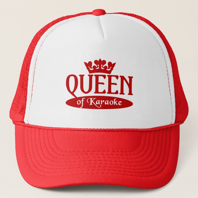 Casquette de la reine du Karaoké (Devant)