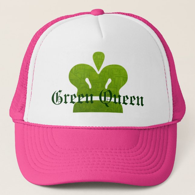 Casquette de la reine verte ! (Devant)