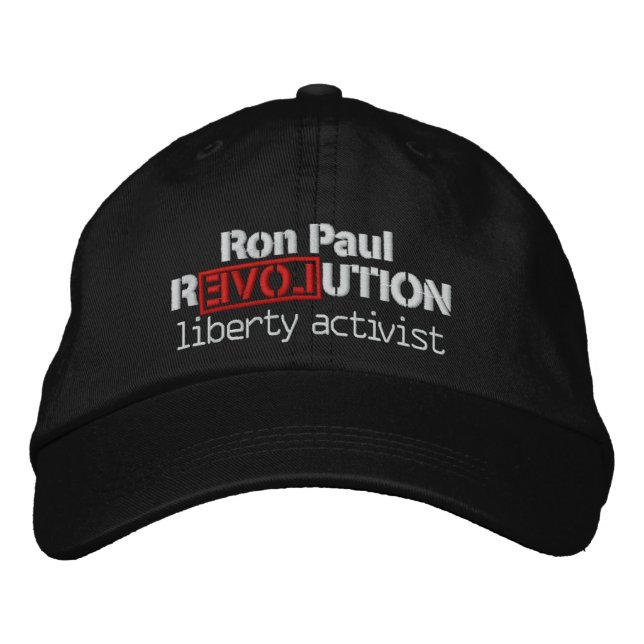 Casquette de la révolution Ron Paul (Devant)