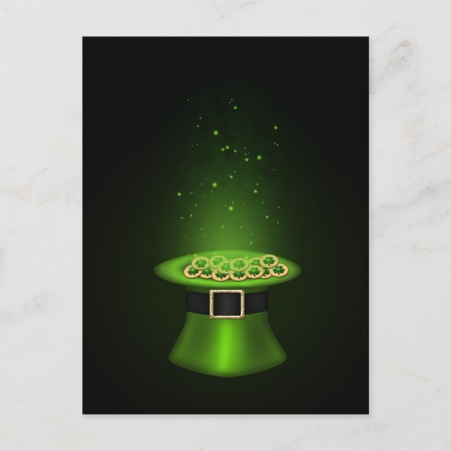 Casquette de la Saint Patrick - Carte postale (Devant)