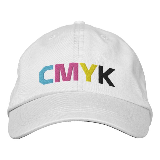 Casquette de la signature CMYK de Dieline (Devant)