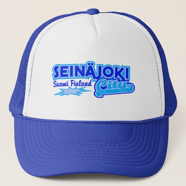 Casquette de la ville de Seinäjoki - bleu (Devant)