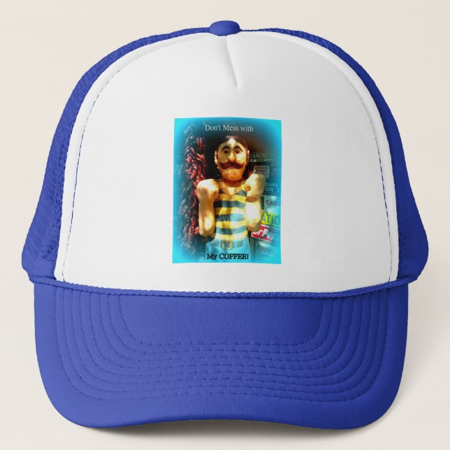casquette de l'amoureux du café (Devant)