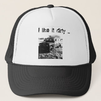 Casquette de Land Rover. Je l'aime sale…