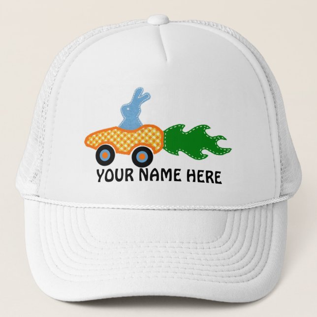Casquette de lapin de voiture de carotte (Devant)