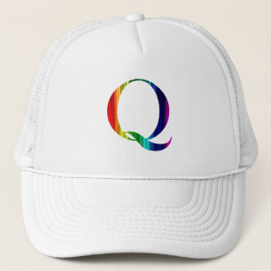 Casquette de l'arc-en-ciel Q