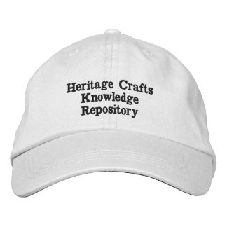 Casquette de l'artisanat du patrimoine