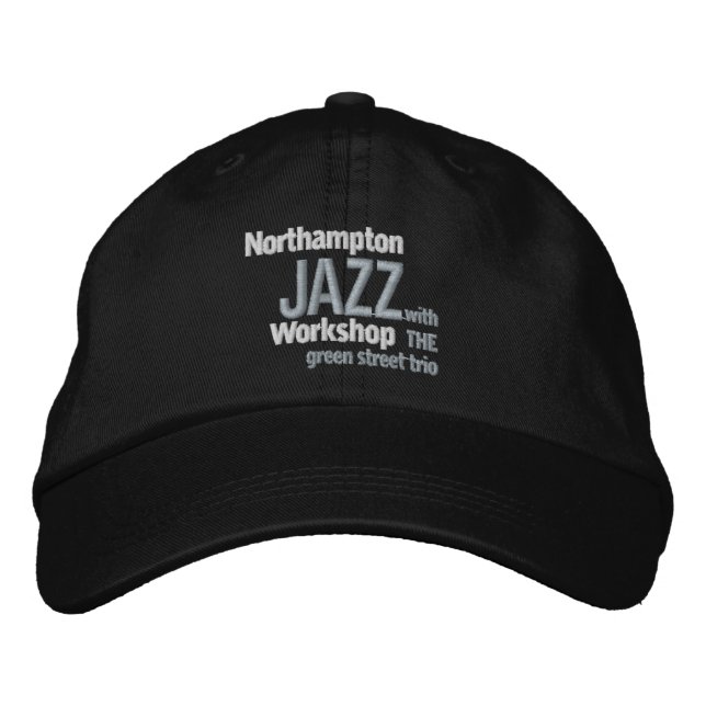 Casquette de l'atelier de jazz brodé de Northampto (Devant)
