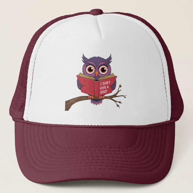 Casquette de lecture Owl (Devant)
