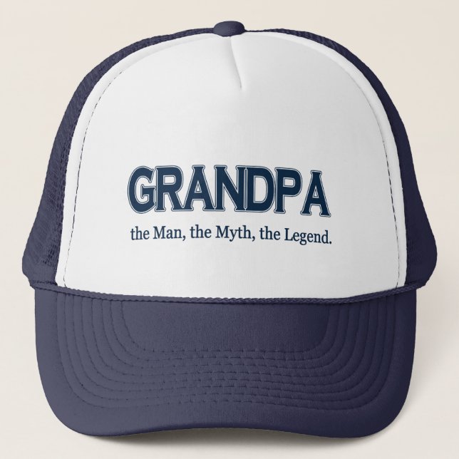Casquette de légende de mythe d'homme de (Devant)