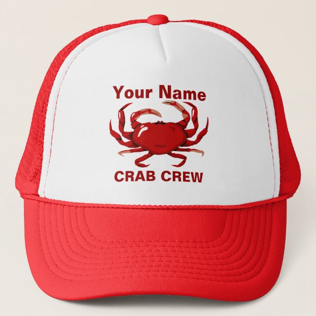 Casquette de l'équipage de la fête du crabe (Devant)