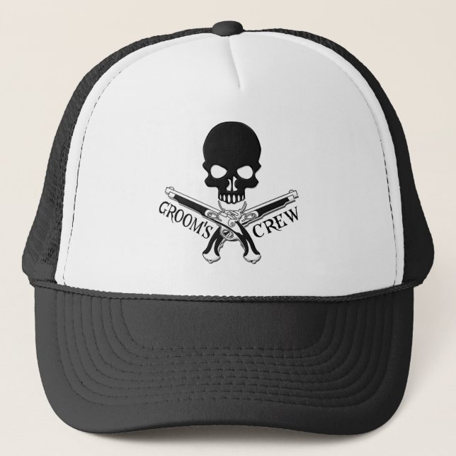 Casquette de l'équipage du marié de pirate (Devant)