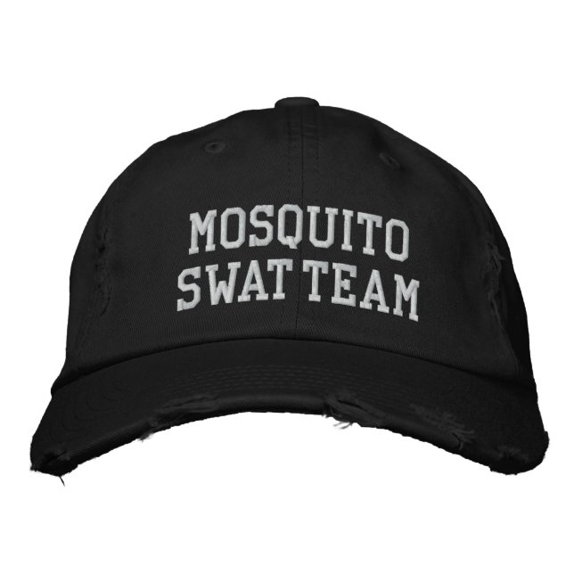 CASQUETTE DE L'ÉQUIPE MOSQUITO SWAT [Noir] (Devant)