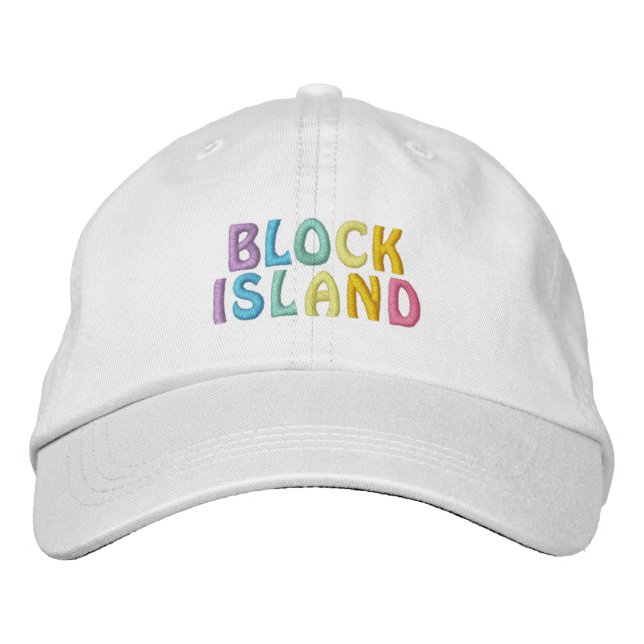 Casquette DE L'ÎLE BLOCK (Devant)