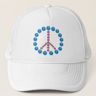 Casquette de l'illustration des signes de paix