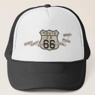 Casquette de l'itinéraire 66