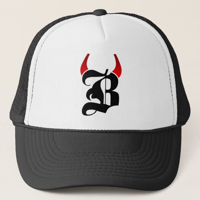 Casquette de logo de B (Devant)