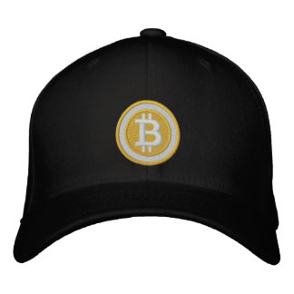 Casquette de logo de Bitcoin
