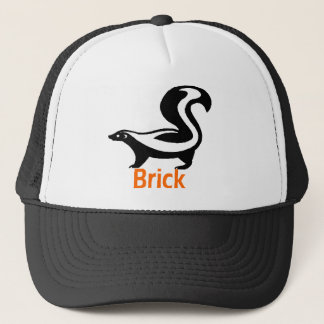Casquette de logo de brique