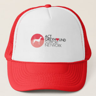 Casquette de logo de réseau de soutien de lévrie