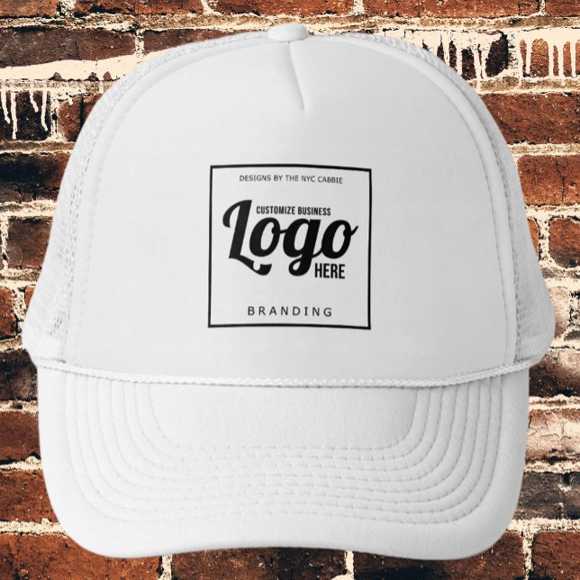 Casquette de logo personnalisé blanc (white custom logo hat)