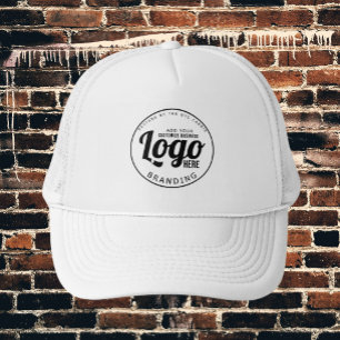 Casquette de logo personnalisé blanc pour peintre