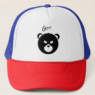 Casquette de l'ours grincheux