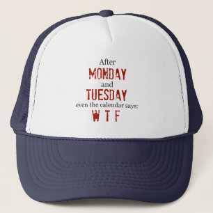 Casquette de lundi mardi