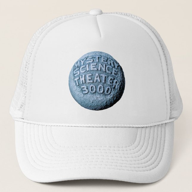 Casquette de lune de MST3K (blanc) (Devant)