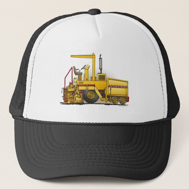 Casquette de machine de pavage d'asphalte (Devant)