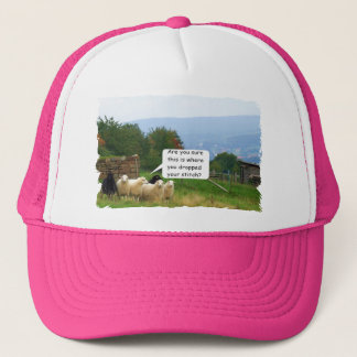 Casquette de maille de moutons de point de baisse
